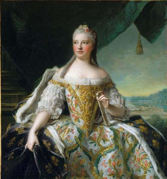 Jjean-Marc nattier Marie-Josephe de Saxe, Dauphine de France dite autrfois Madame de France